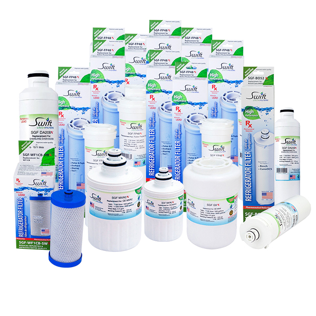 Refrigerator Water Filters provides by swift green filters